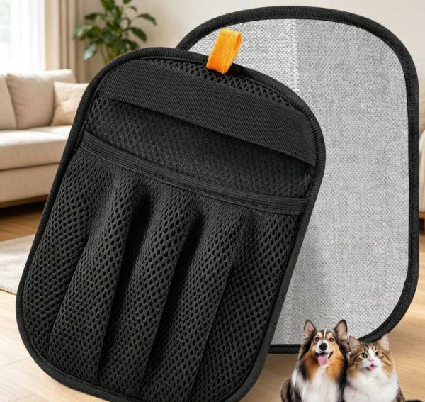 Upgraded Five-Finger Static Pet Hair Removal Gloves