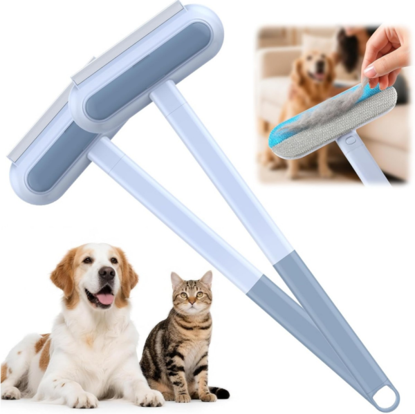 New 4-in-1 Pet Hair Removal Tool (2-Piece Set)