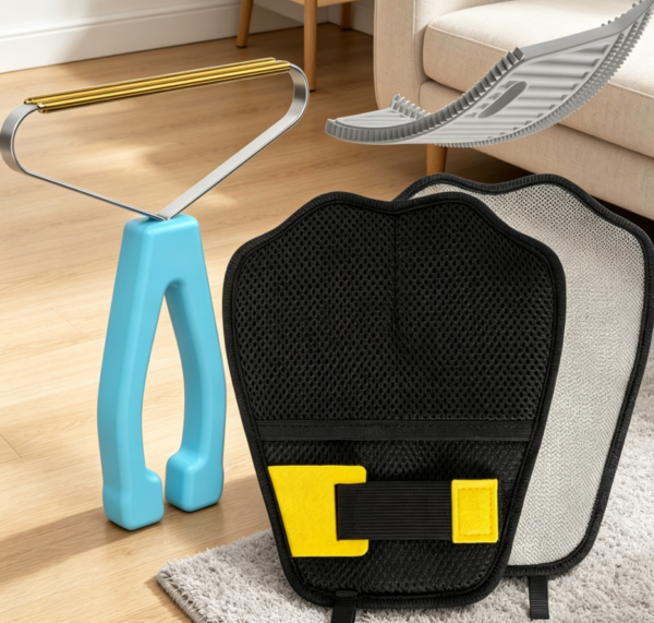 Three-Piece Pet Hair Removal Tool Set