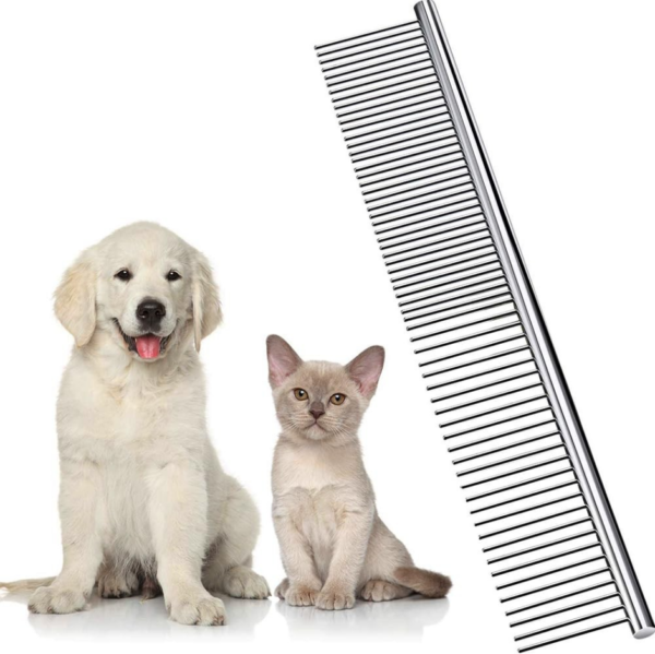 Professional Metal Pet Grooming Comb