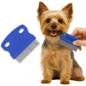 Two-Piece Stainless Steel Pet Eye Cleaning Comb